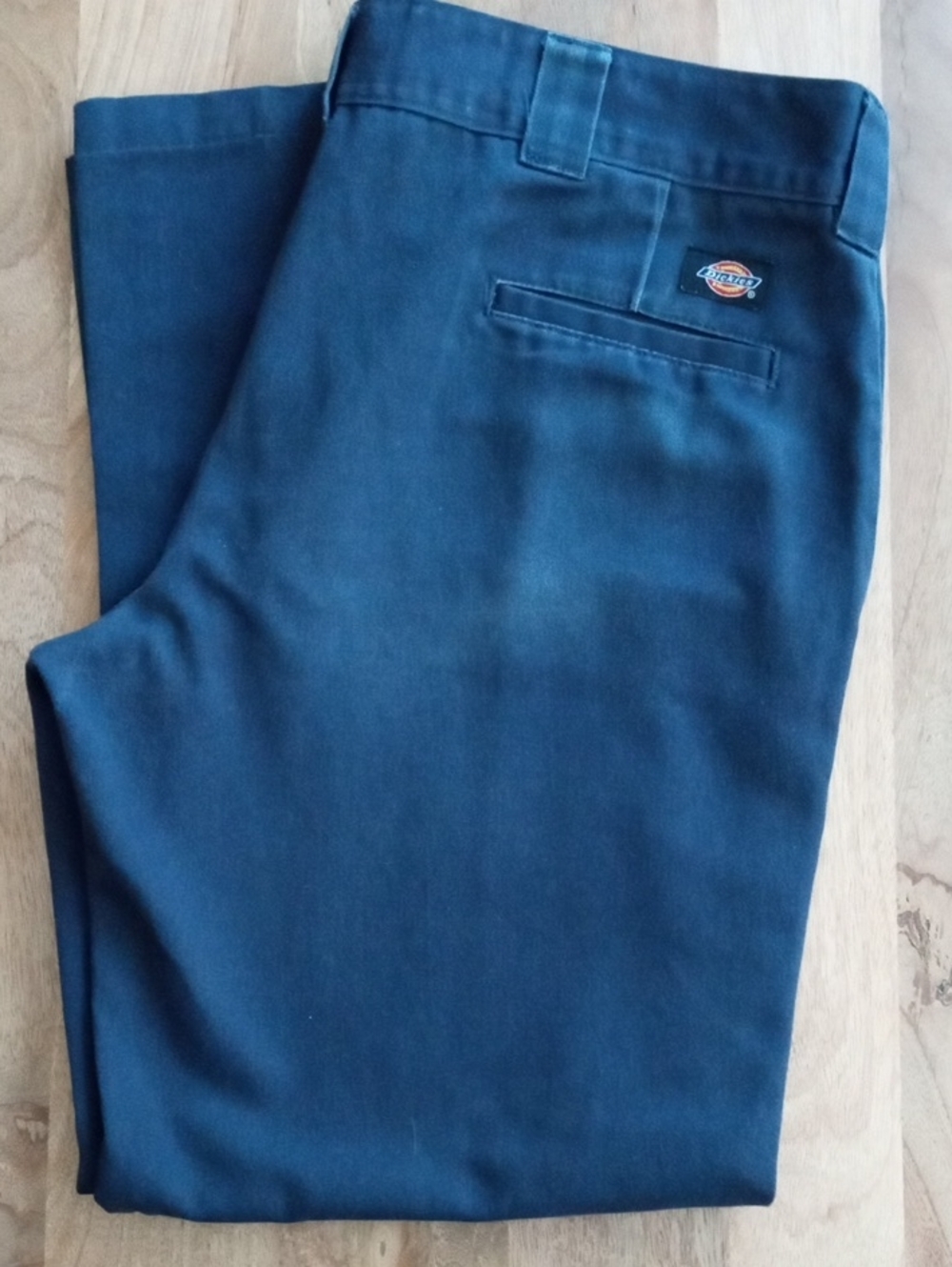 Dickies Men’s Slim Work Pants in Navy Blue